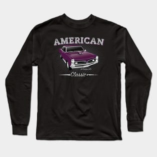 Retro American Classic 1964 GTO T-Shirt Design Long Sleeve T-Shirt